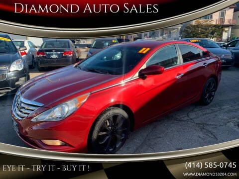 2011 Hyundai Sonata for sale at DIAMOND AUTO SALES LLC in Milwaukee WI