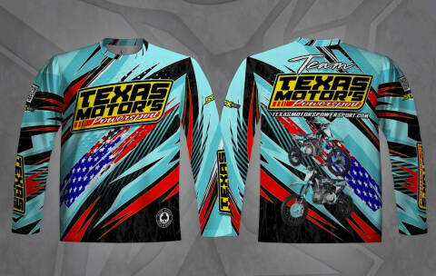 2023 TEXAS MOTORS OFF ROAD TSHIRT LONG SLEEVE for sale at TEXAS MOTORS POWERSPORT in Orlando FL