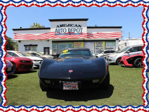 1976 Chevrolet Corvette for sale at American Auto Depot in Modesto CA