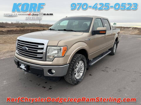 2013 Ford F-150 for sale at Tony Peckham @ Korf Motors in Sterling CO