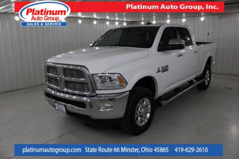 2016 RAM 2500 for sale at Platinum Auto Group Inc. in Minster OH