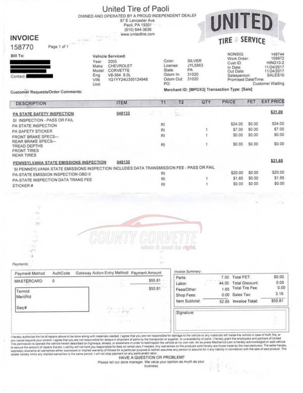 2005 Chevrolet Corvette