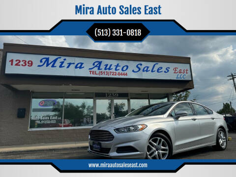 2014 Ford Fusion for sale at Mira Auto Sales East in Milford OH