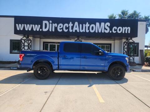 2017 Ford F-150 for sale at Direct Auto in Biloxi MS