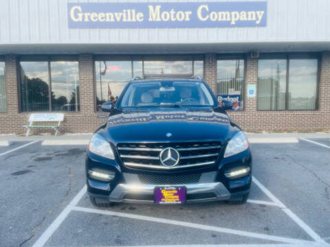 2015 Mercedes-Benz M-Class for sale at Greenville Motor Company in Greenville NC