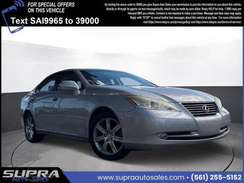 2007 Lexus ES 350 for sale at SUPRA AUTO SALES in Riviera Beach FL