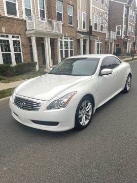 2010 Infiniti G37 Convertible for sale at Pak1 Trading LLC in Little Ferry NJ