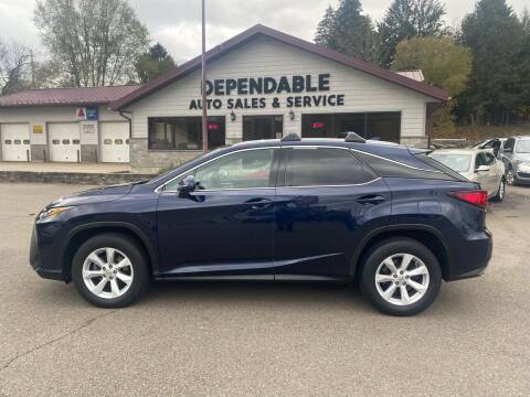 2016 Lexus RX 350 for sale at Dependable Auto Sales and Service in Binghamton NY