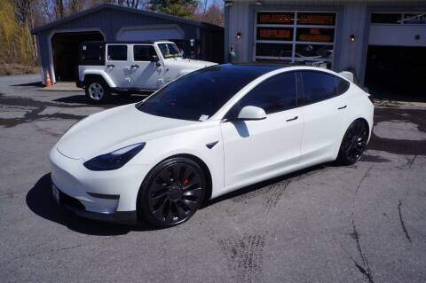 2021 Tesla Model 3 for sale at Autos By Joseph Inc in Highland NY