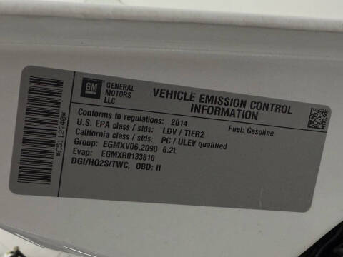 2014 Chevrolet Corvette Stingray