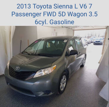 2013 Toyota Sienna for sale at Bill Cooks Auto in Elmira Heights NY