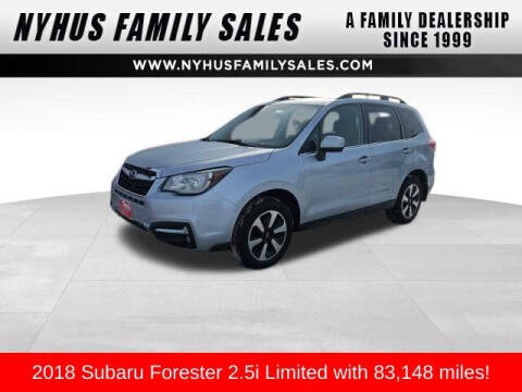 2018 Subaru Forester for sale at Nyhus Family Sales in Perham MN