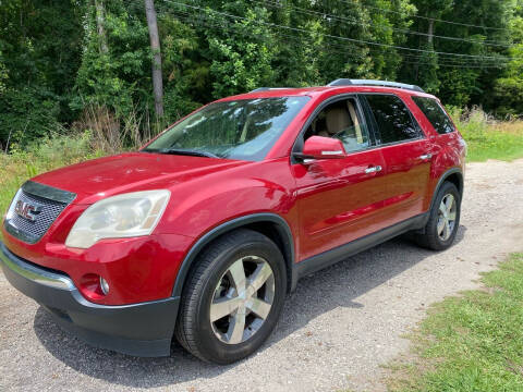 2012 GMC Acadia for sale at L&M Auto Sales in Simpsonville SC