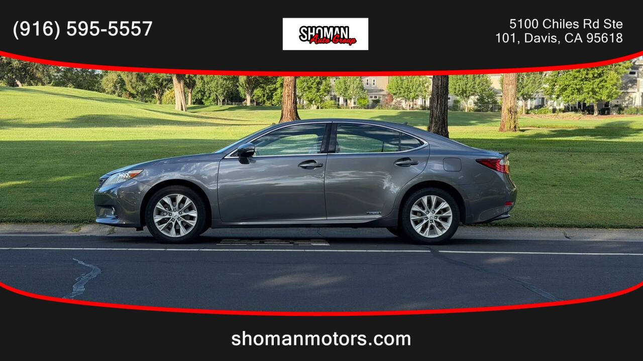 Gray 2014 Lexus ES 300h Base 4dr Sedan 2