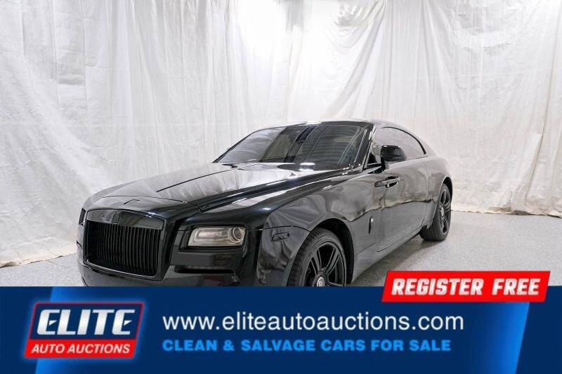 Black 2016 Rolls-Royce Wraith Base 2dr Coupe 1