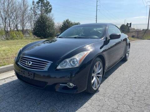 2012 Infiniti G37 Convertible for sale at William D Auto Sales in Norcross GA