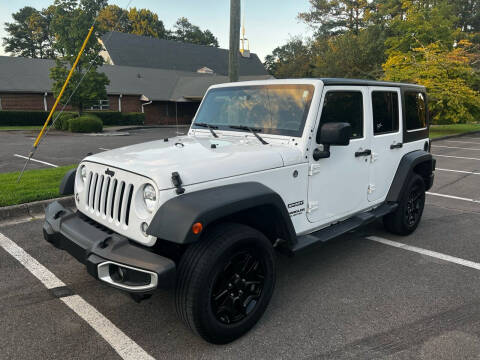 2016 Jeep Wrangler Unlimited for sale at Global Imports of Dalton LLC in Dalton GA