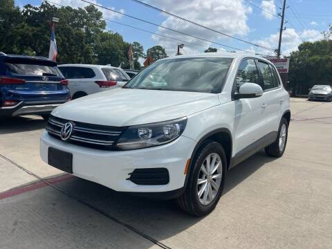 2017 Volkswagen Tiguan for sale at Auto Land Of Texas in Cypress TX