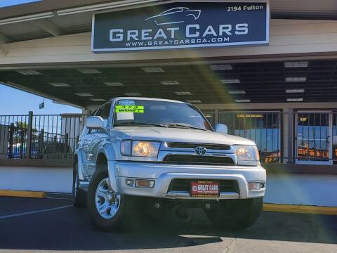 2002 Toyota 4Runner for sale at Great Cars in Sacramento CA