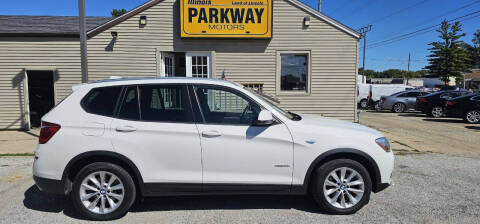 2016 BMW X3 for sale at Parkway Motors in Springfield IL