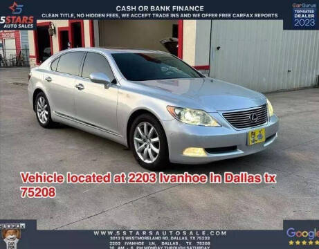 2007 Lexus LS 460 for sale at Auto Corner Inc in Dallas TX