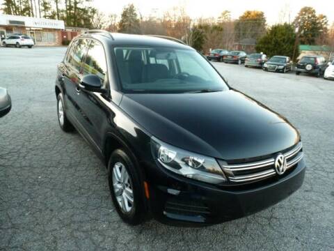 2015 Volkswagen Tiguan for sale at HAPPY TRAILS AUTO SALES LLC in Taylors SC