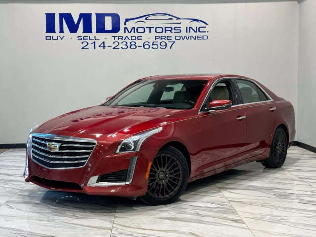 2017 Cadillac CTS for sale at IMD MOTORS, INC in Dallas, TX