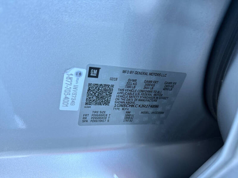 2018 Chevrolet Suburban LT