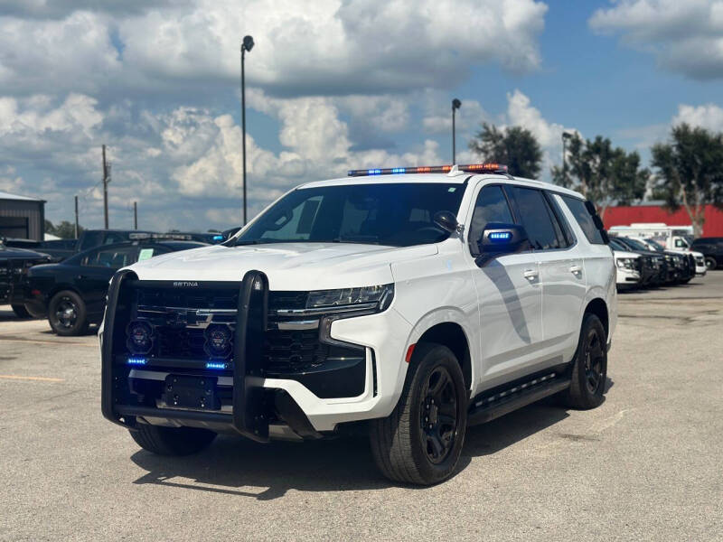 2022 Chevrolet Tahoe for sale at Chiefs Pursuit Surplus - Feniex Turn-Key Builds in Hempstead TX