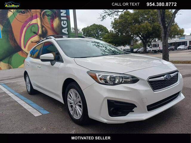 2018 Subaru Impreza for sale at The Autoblock in Fort Lauderdale FL
