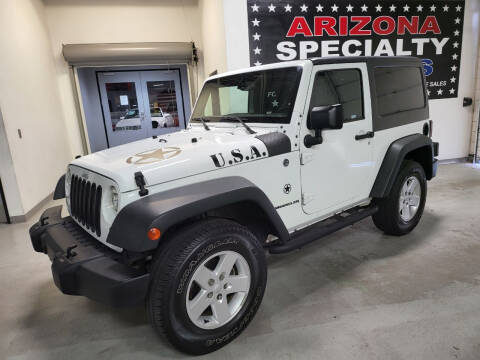 2015 Jeep Wrangler for sale at Arizona Specialty Motors in Tempe AZ