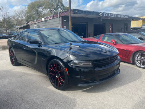 2016 Dodge Charger for sale at Texas Luxury Auto in Houston TX