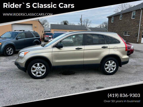 2007 Honda CR-V for sale at Rider`s Classic Cars in Millbury OH