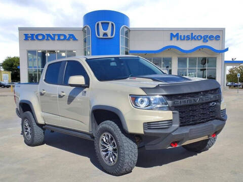 2022 Chevrolet Colorado for sale at HONDA DE MUSKOGEE in Muskogee OK