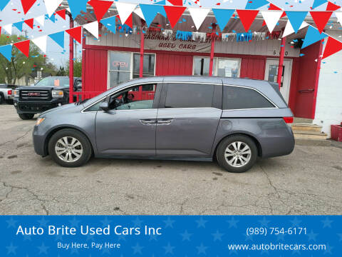 2014 Honda Odyssey for sale at Auto Brite Used Cars Inc in Saginaw MI