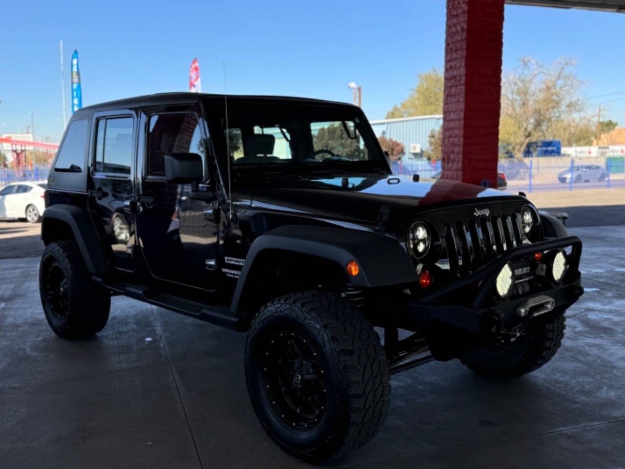 2010 Jeep Wrangler Unlimited for sale at IBAX AUTOMOTIVE LLC in Albuquerque, NM