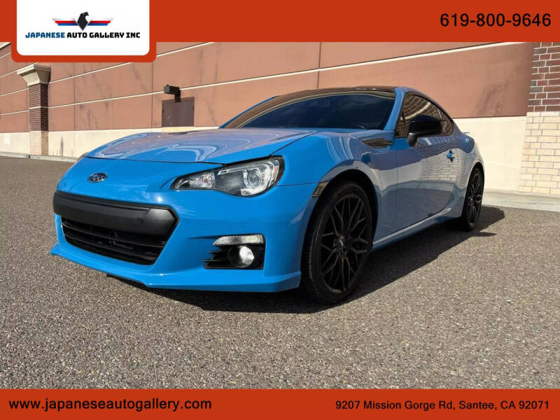 2016 Subaru BRZ for sale at Japanese Auto Gallery Inc in Santee CA