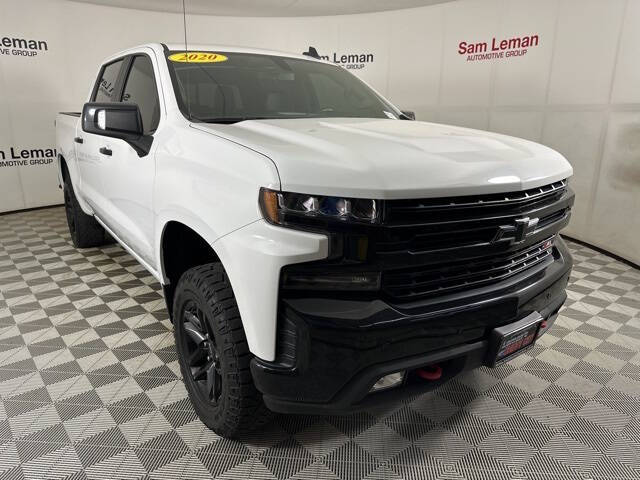 Used 2020 Chevrolet Silverado 1500 LT Trail Boss with VIN 1GCPYFED4LZ377419 for sale in Bloomington, IL