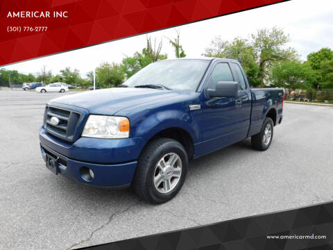 2008 Ford F-150 for sale at AMERICAR INC in Laurel MD