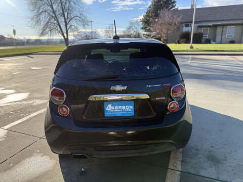 2015 Chevrolet Sonic RS Manual