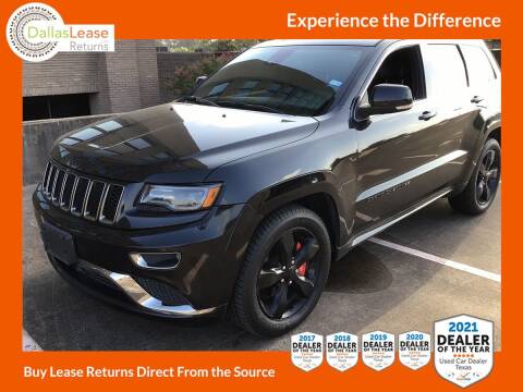 2015 Jeep Grand Cherokee for sale at Dallas Auto Finance in Dallas TX