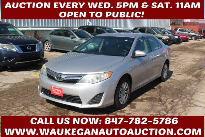 2012 Toyota Camry for sale at Waukegan Auto Auction in Waukegan IL