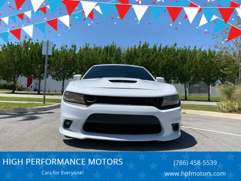 2019 Dodge Charger for sale at HIGH PERFORMANCE MOTORS in Hollywood FL
