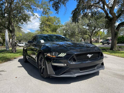 2019 Ford Mustang for sale at HIGH PERFORMANCE MOTORS in Hollywood FL