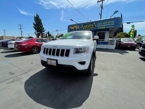 2014 Jeep Grand Cherokee for sale at Lucas Auto Center 2 in South Gate CA