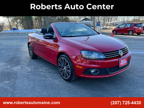 2013 Volkswagen Eos for sale at Roberts Auto Center in Bowdoinham ME