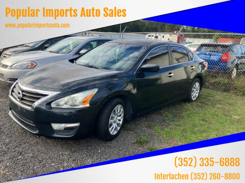 2013 Nissan Altima for sale at Popular Imports Auto Sales - Popular Imports-InterLachen in Interlachehen FL