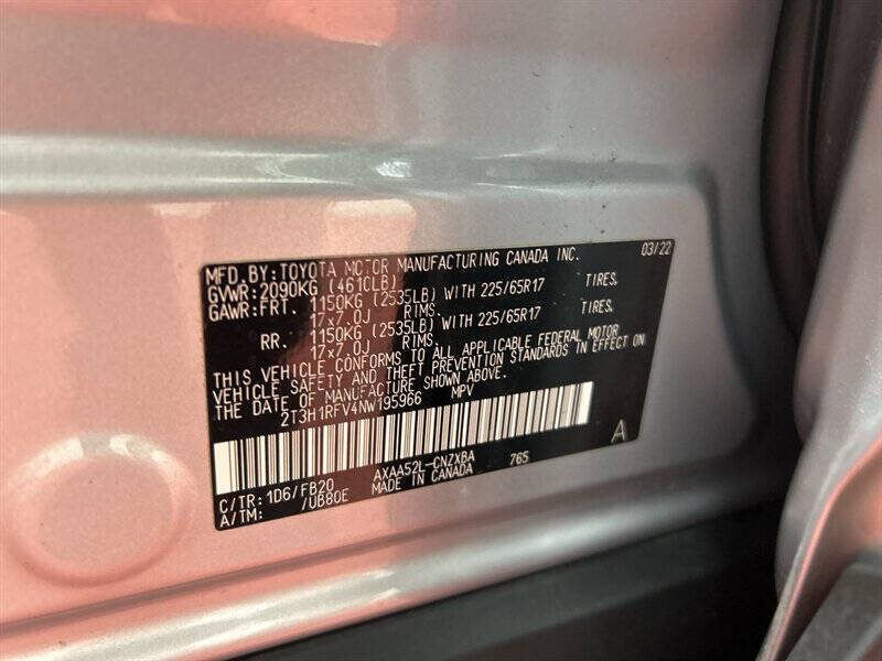 2022 Toyota RAV4 LE