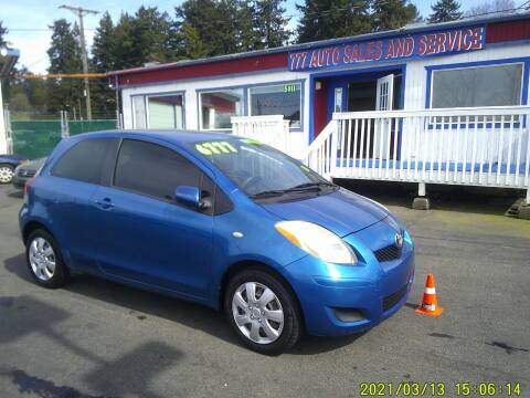 2009 Toyota Yaris for sale at 777 Auto Sales and Service in Tacoma WA