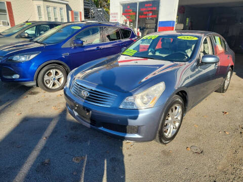 2007 Infiniti G35 for sale at TC Auto Repair and Sales Inc in Abington MA